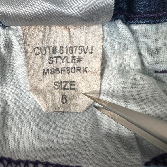 NYDJ Jeans Blue WMNS 8 Slim Fit Boyfriend Denim Lift Tuck Technology High Rise - Picture 9 of 13